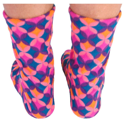 Kids' Fleece Socks - Art Deco