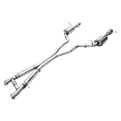 AWE Tuning 18-23 Dodge Durango SRT & Hellcat Touring Edition Exhaust - Chrome Silver Tips