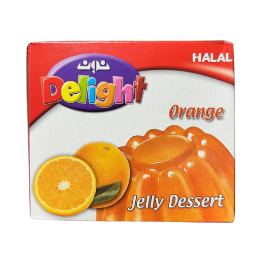 Delight Halal Orange Jelly Dessert