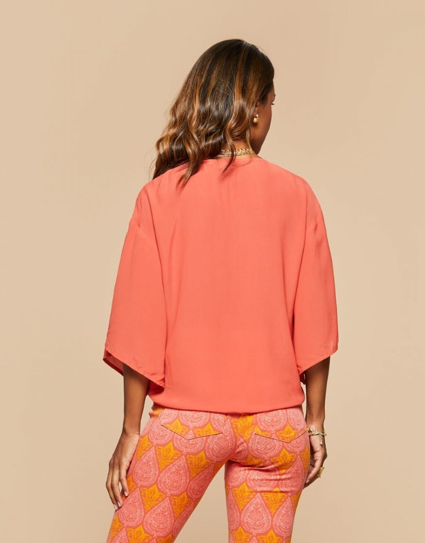 Delilah Top - Paprika