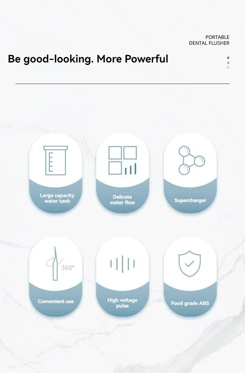 Portable Water Flosser For Teeth Cleaning