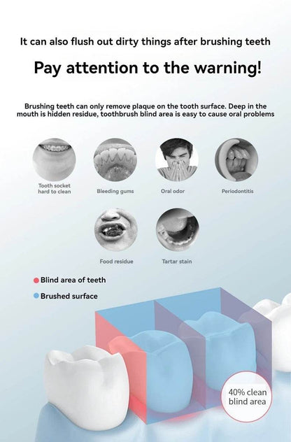 Portable Water Flosser For Teeth Cleaning