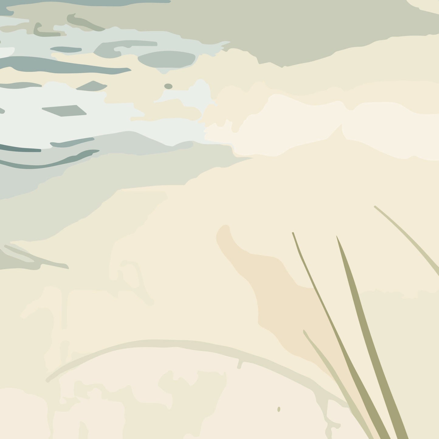 Wild beach | Kitchen + Metal