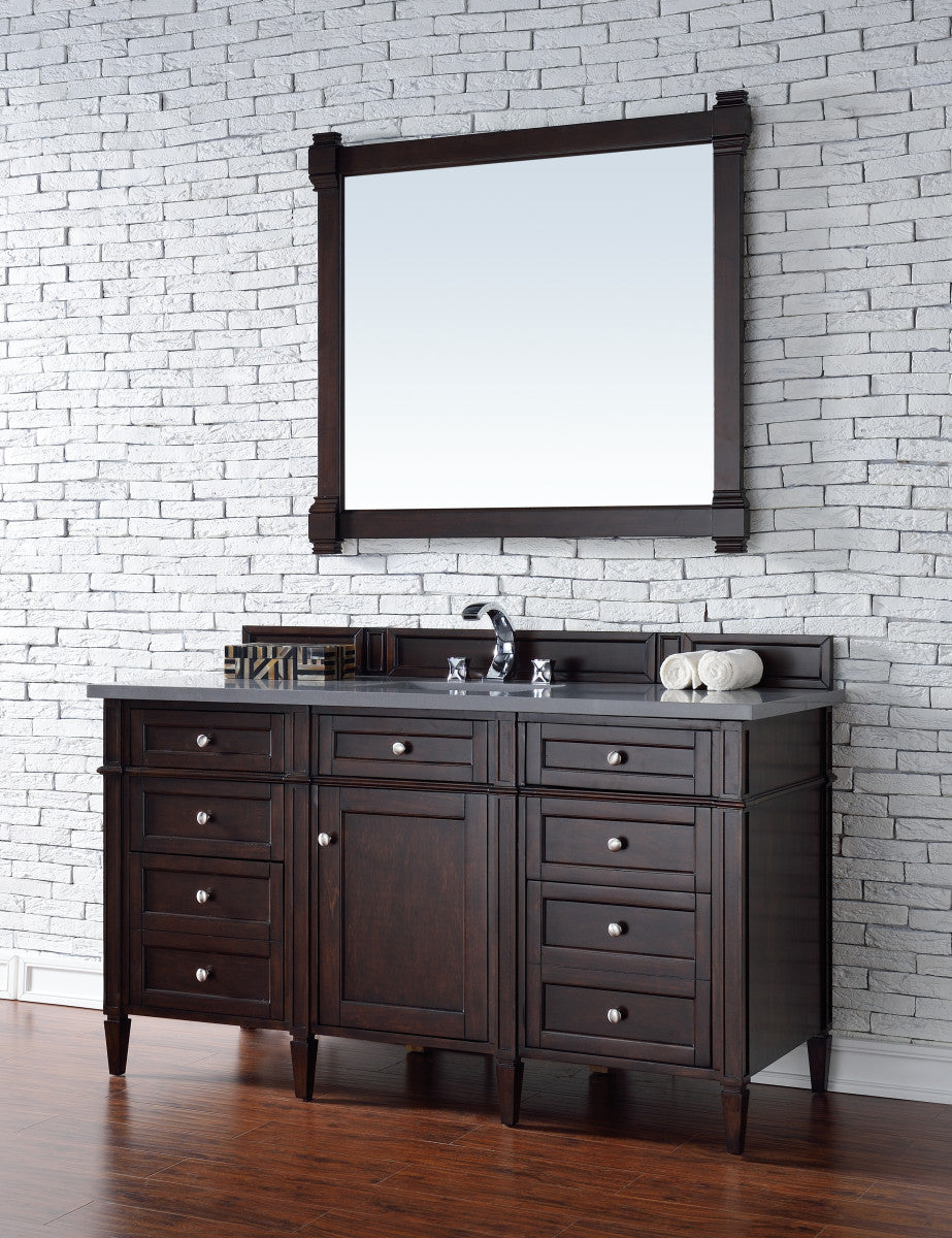 Brittany 60" Single Vanity Cabinet