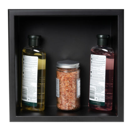 ALFI brand ABNC1212 12" x 12"  Square Single Shelf Bath Shower Niche