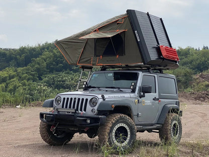 Stealth Hardshell Rooftop Tent – Aluminum – 3 Person – Black – Low-Profile Overland Tent