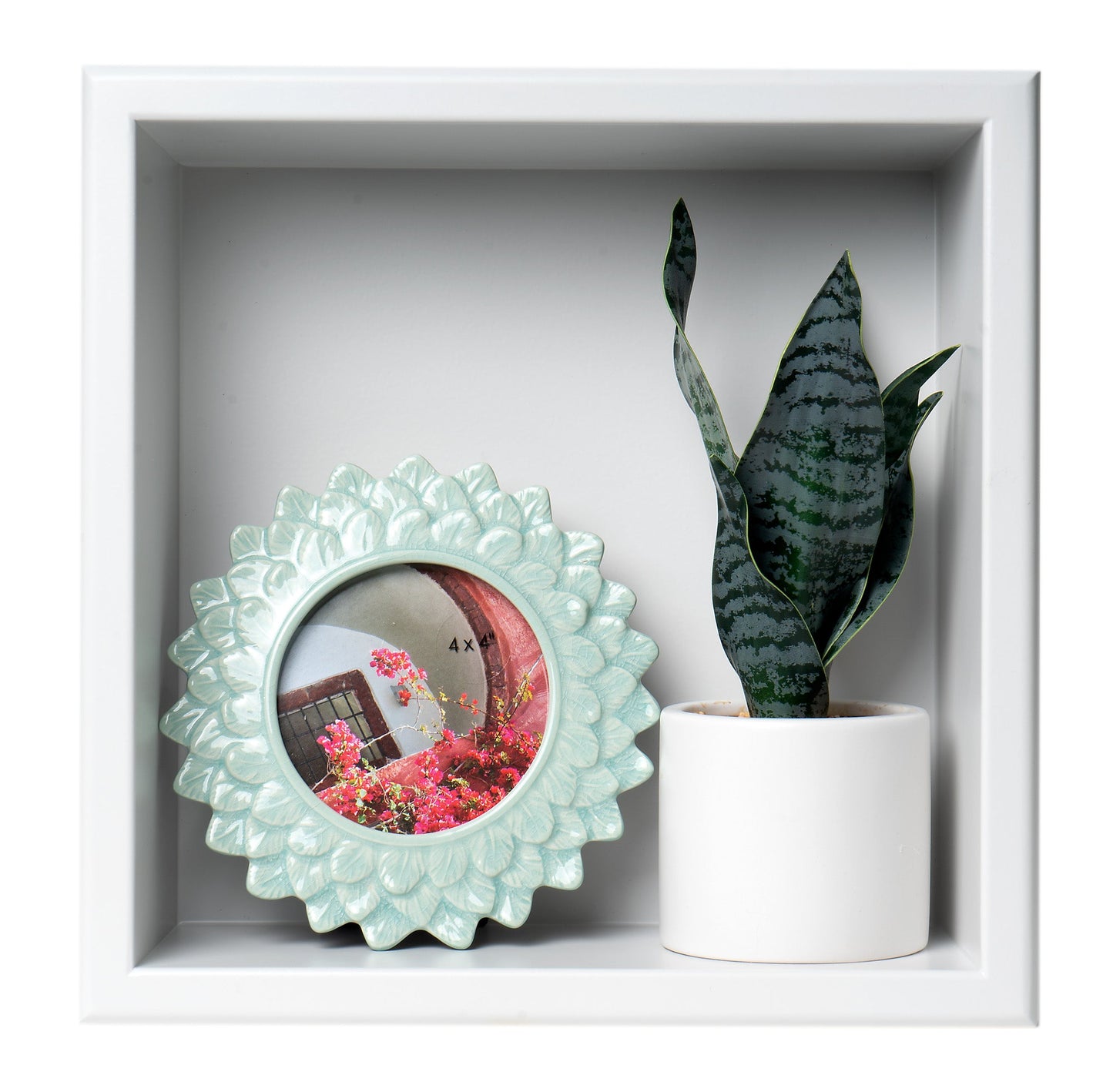 ALFI brand ABNC1212 12" x 12"  Square Single Shelf Bath Shower Niche