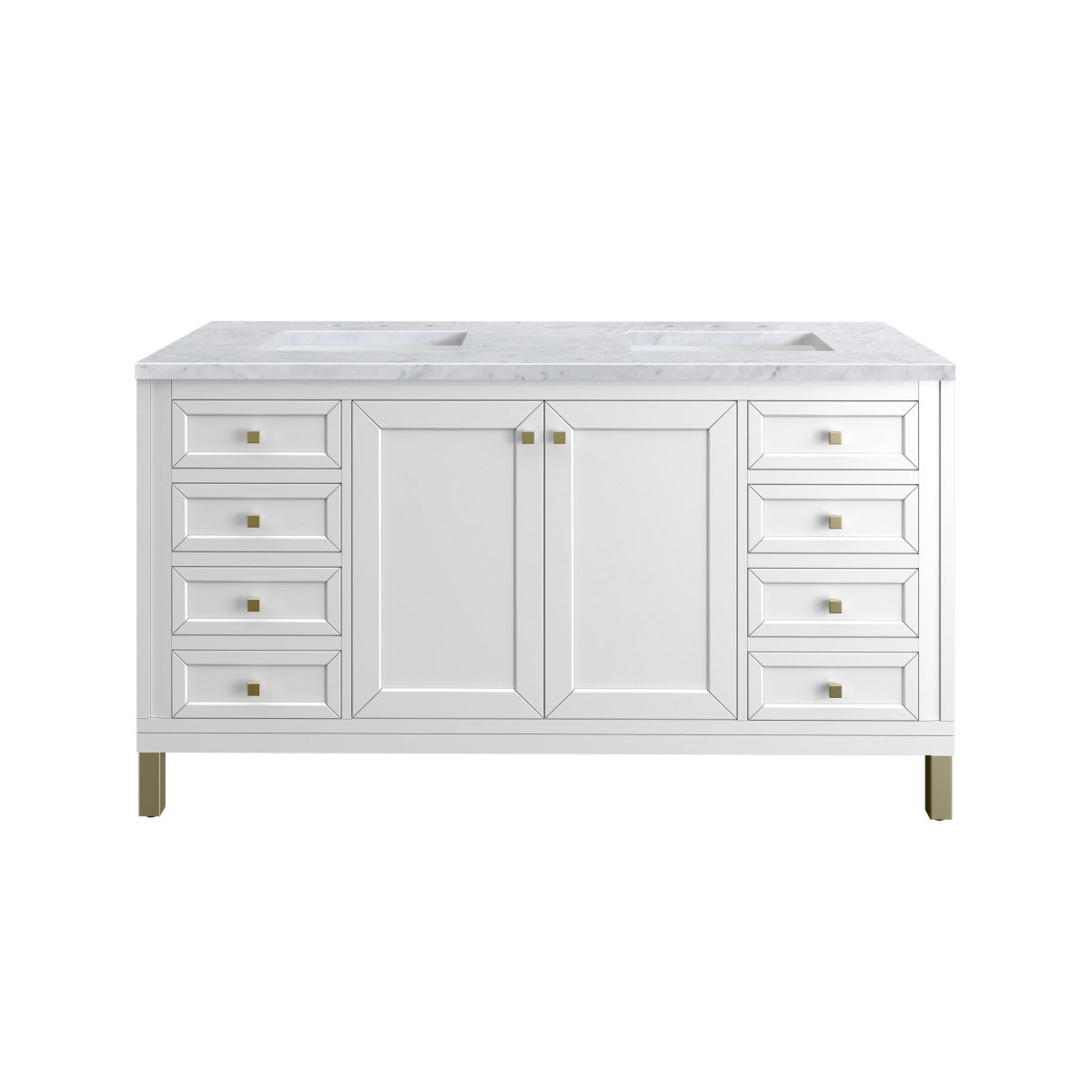 Chicago 60" Double Vanity