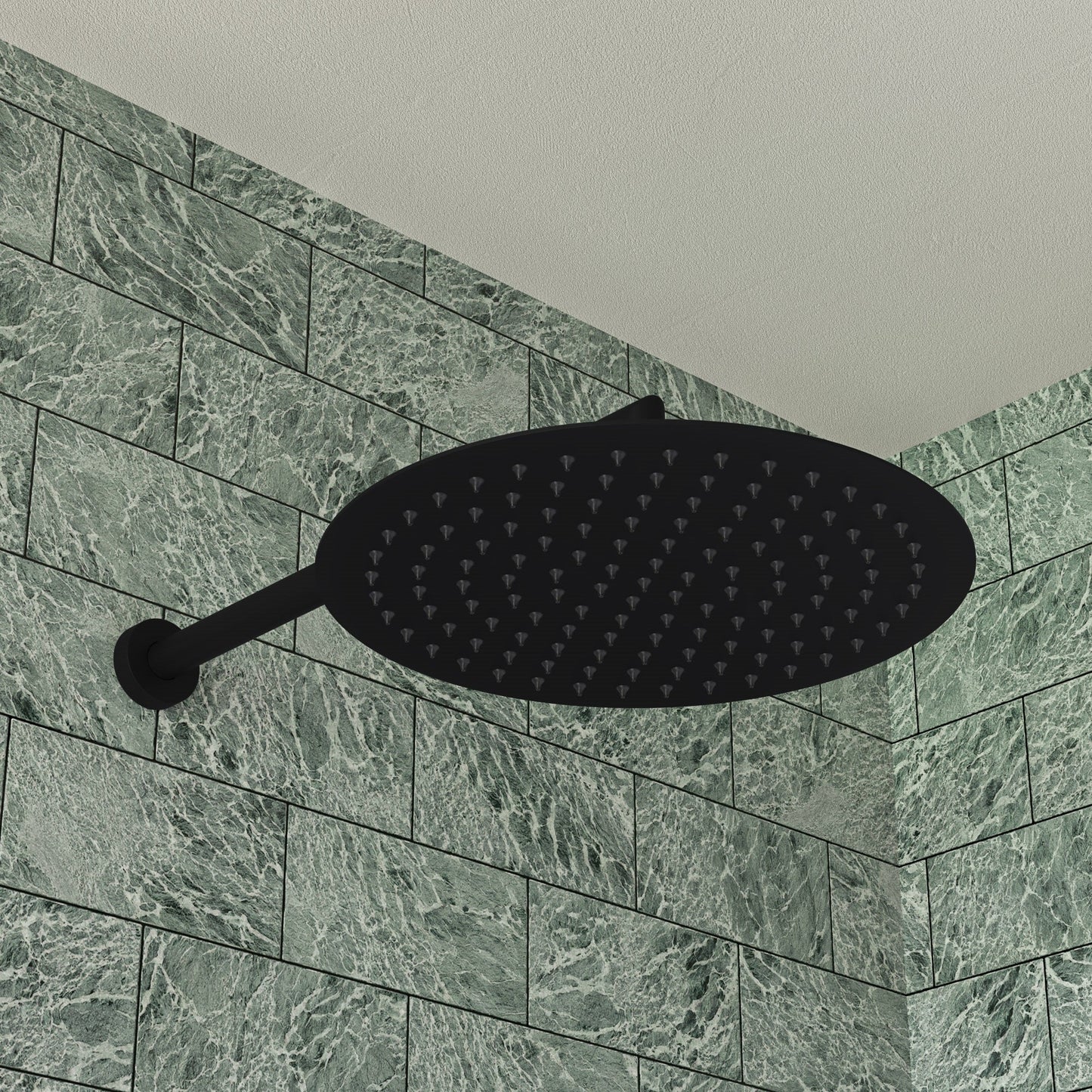 ALFI brand RAIN12R 12" Round Ultra-Thin Rain Shower Head