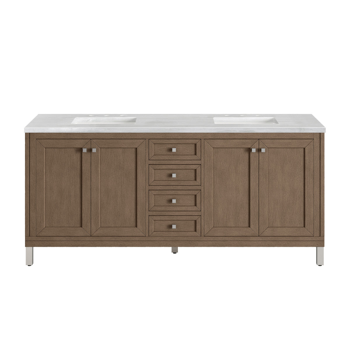 Chicago 72" Double Vanity Cabinet