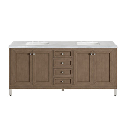 Chicago 72" Double Vanity Cabinet