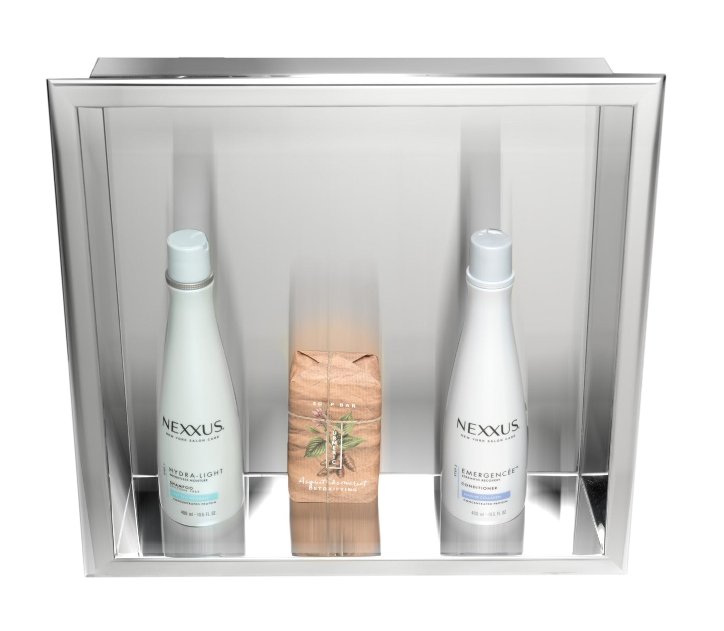 ALFI brand ABN1616 16 x 16  Square Single Shelf Bath Shower Niche