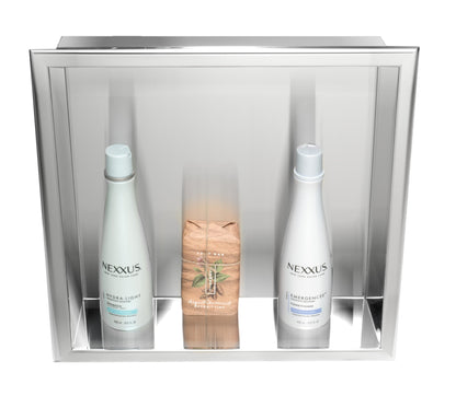 ALFI brand ABN1616 16 x 16  Square Single Shelf Bath Shower Niche