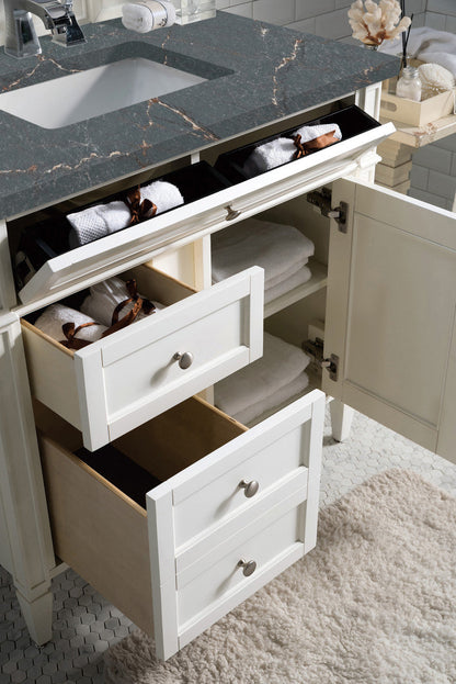 Brittany 36" Single Vanity in Bright White
