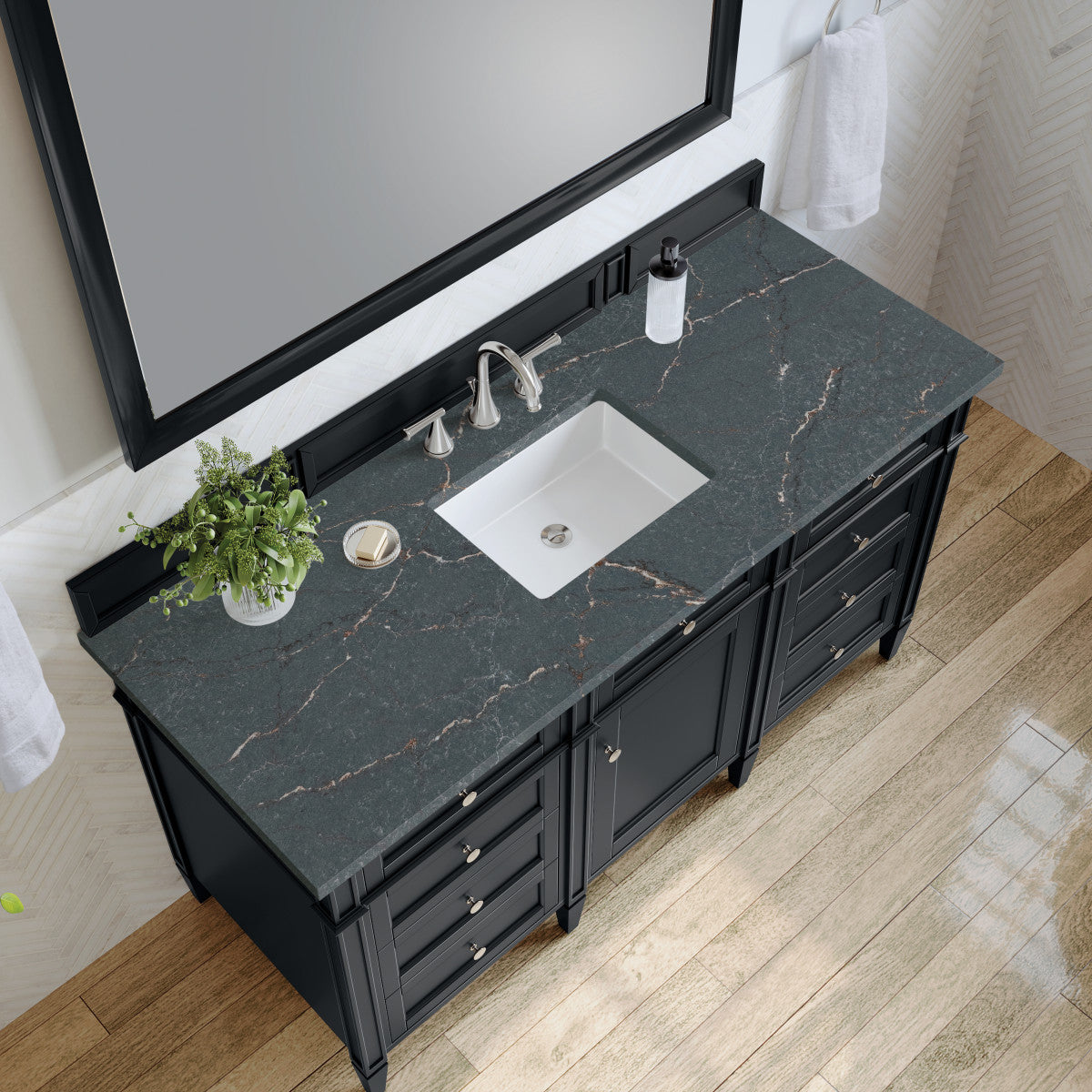 Brittany 60" Single Vanity Cabinet