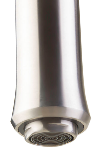 ALFI brand  AB2015 Brushed Gooseneck Single Hole Faucet