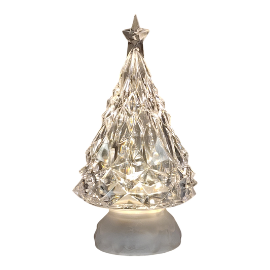 Lighted Rotating Christmas Tree