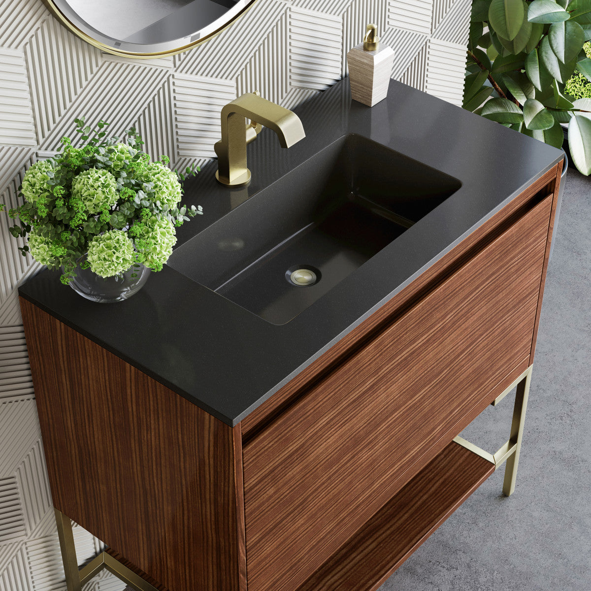 Mantova 35.4" Single Vanity Cabinet