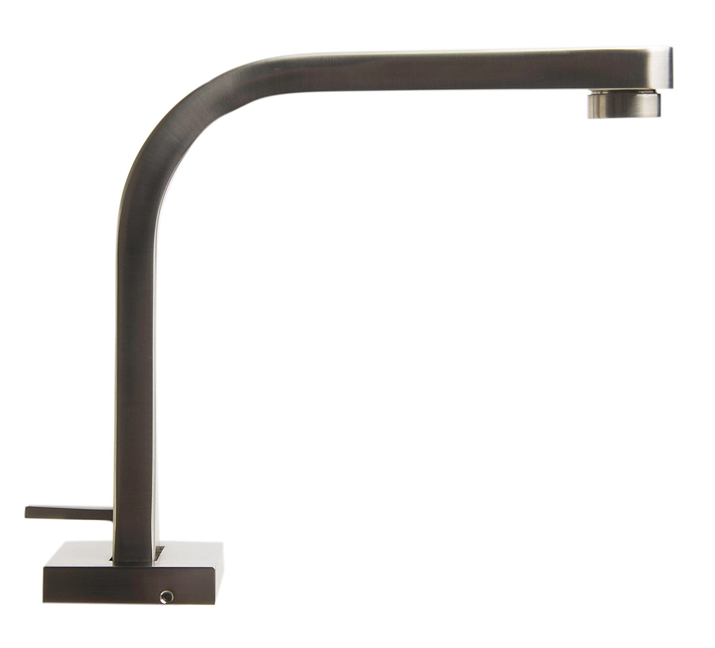 ALFI brand AB2703 Deck Mounted Tub Filler and Round Hand Held Shower Head