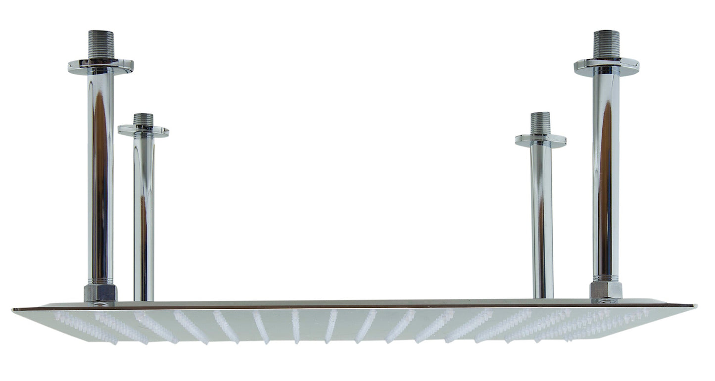 ALFI brand RAIN20S 20" Square Ultra-Thin Rain Shower Head