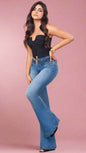 Castel 100% Authentic Colombian Push Up FLARE Jeans