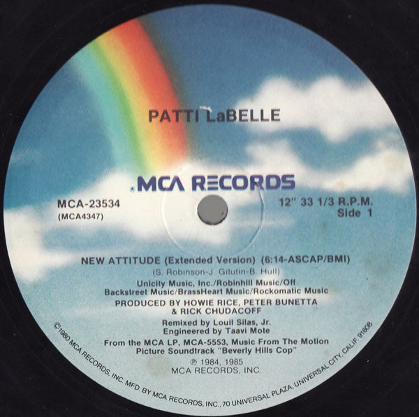 New Attitude / Axel F (VINYL) | Near Mint (NM or M-) Near Mint (NM or M-)