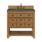 Malibu 36" Single Vanity Cabinet, Amber Birch