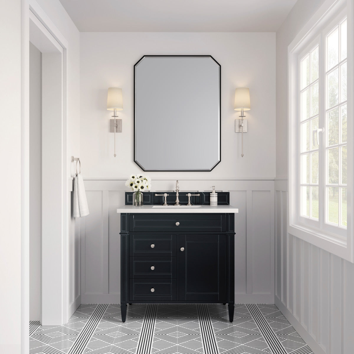 Brittany 36" Single Vanity Cabinet