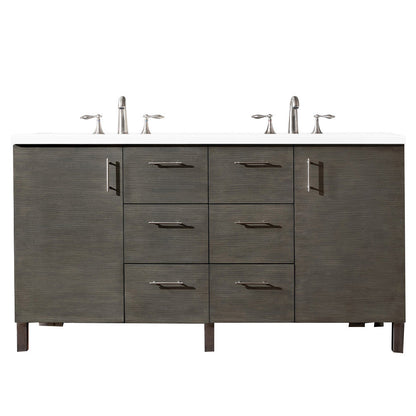Metropolitan 60" Double Vanity Cabinet