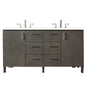 Metropolitan 60" Double Vanity Cabinet