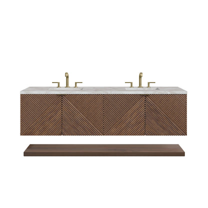 Marcello 72" Double Vanity Cabinet