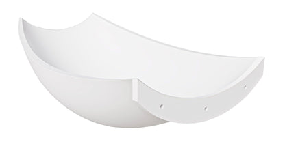 ALFI brand HammockTub2 HammockTub2 71" Solid Surface Resin Suspended Wall Mounted Hammock Bathtub