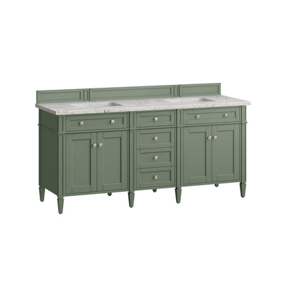 Brittany 72" Double Vanity Cabinet