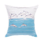 Dolphin Cove Indoor Throw Pillow