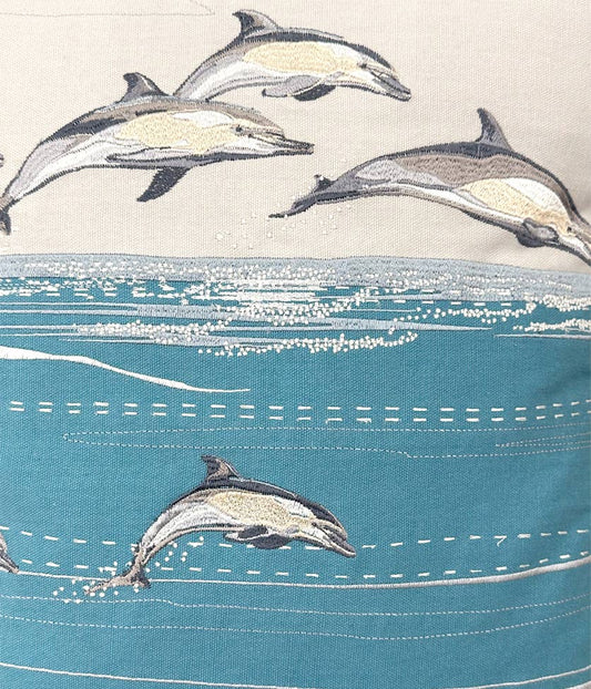 Dolphin Cove Indoor Throw Pillow