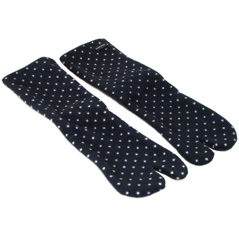Polar Feet Fleece Tabi Socks - Domino