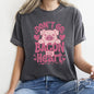 Don't Go Bacon My Heart, Pig, Funny, Comfort Colors Tshirt, Valentine's Day