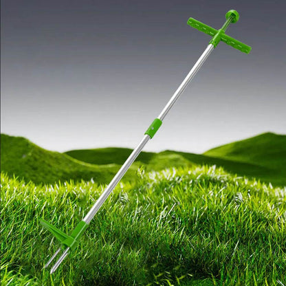 Stand Up Weeder Tool with Foot Pedal | Manual Garden Weed Remover