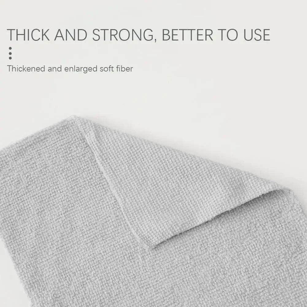 Reusable Microfiber Kitchen Towels - 1 Roll of 20 Sheets, Eco-Friendly Dish Rags & Paper Towel Replacement