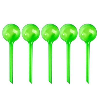 Self-Watering Globes – 5pcs Automatic Plant Watering Devices for Indoor & Outdoor Pots