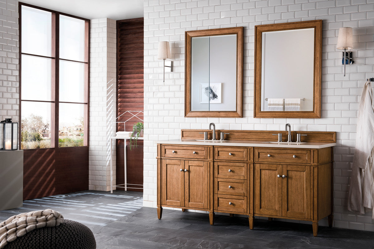 Brittany 72" Double Vanity Cabinet
