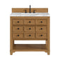 Malibu 36" Single Vanity Cabinet, Amber Birch
