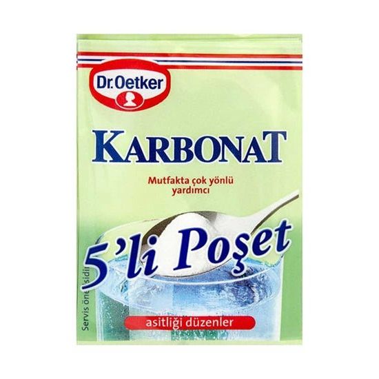 Dr. Oetker Baking Soda Packets - 5 Pack of 25 Gr for Cooking and Baking Needs