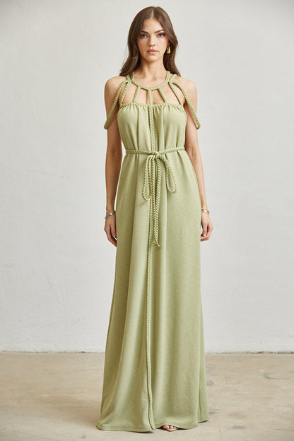 Biya Braided Maxi Dress