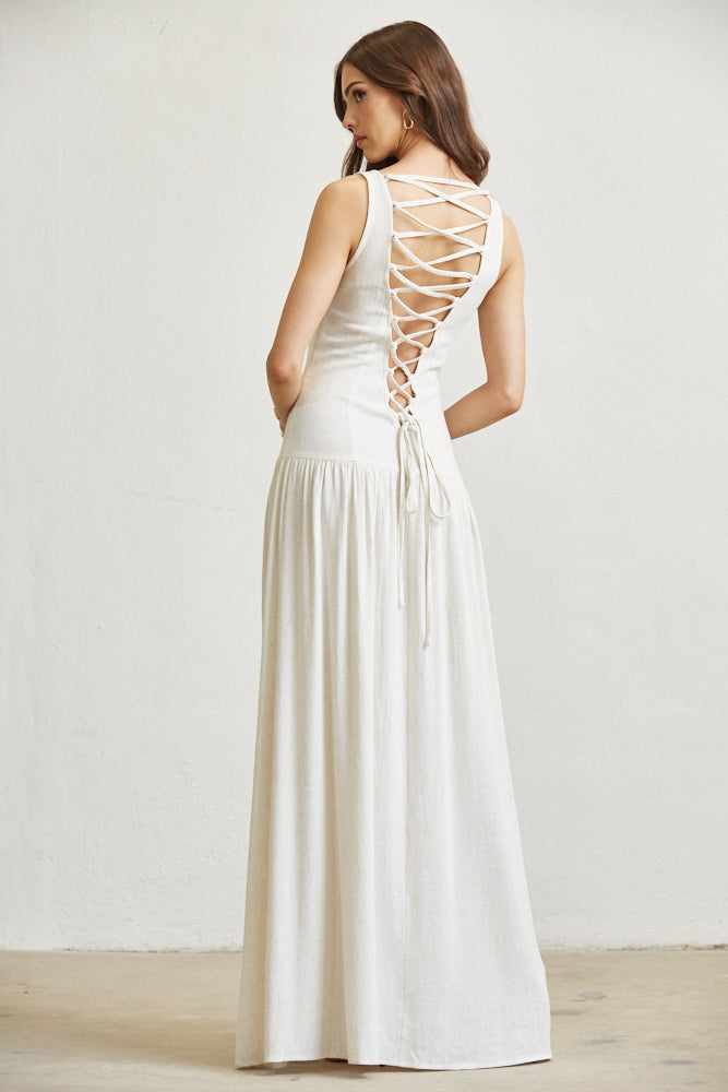 Riya Linen Dress