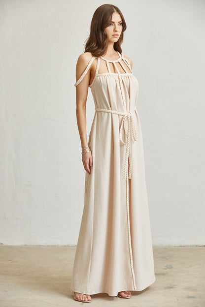 Biya Braided Maxi Dress