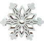 Resin Holiday Snowflake Shelf Sitter - Open Center