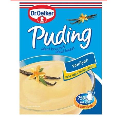 Dr.Oetker Vanilla Pudding Mix 125g - Creamy Dessert Ideal For All Occasions