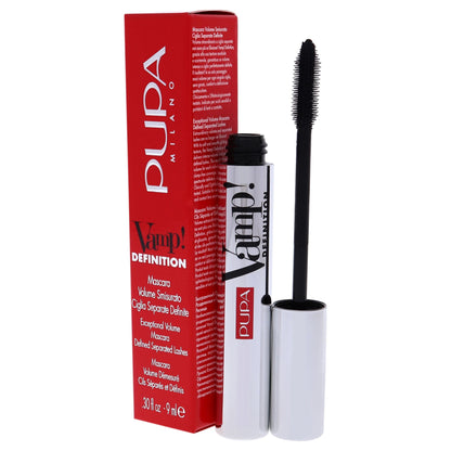 Vamp! Definition Mascara - 001 Extra Black by Pupa Milano for Women - 0.3 oz Mascara