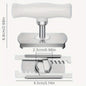 1pc, Can Opener, Multifunctional Can Opener, Glass Can Twist Cap Artifact, Adjustable Jar Opener, Stainless Steel Labor-saving Screw Bottle Opener,